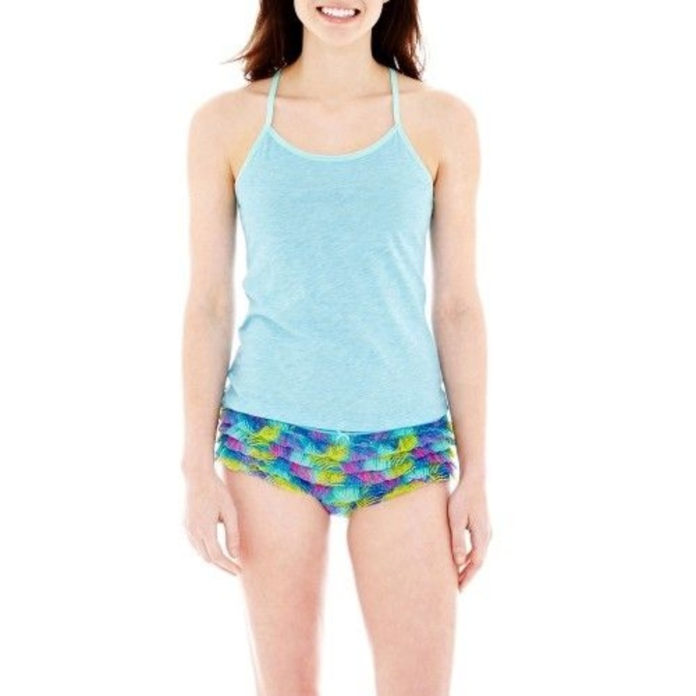 Flirtitude Racerback Tank Top & Rumba Panties Set